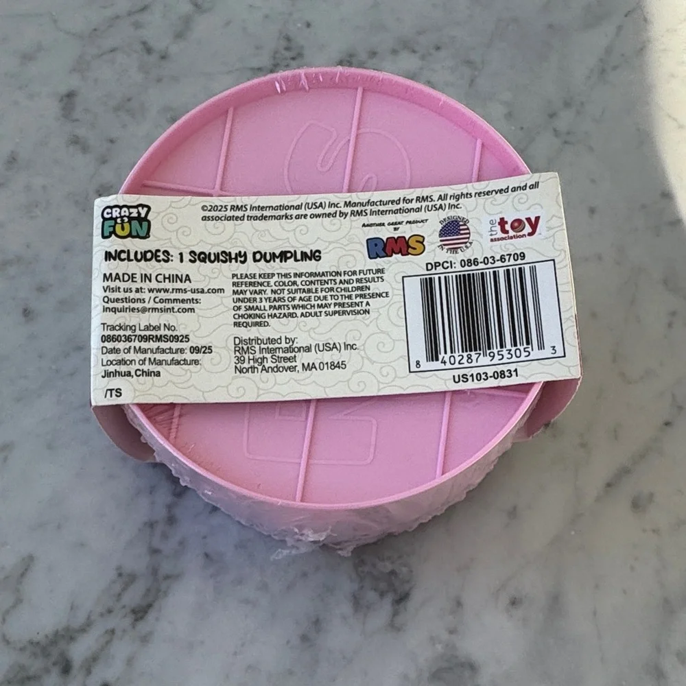 Squishy Bao Bun - Pink - Picture 2 of 2